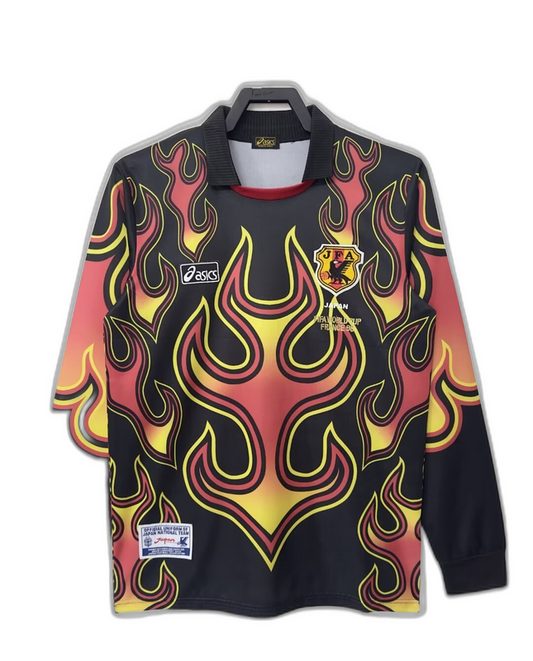 Japan 1998 Camisa de Goleiro - Manga Longa Versão Retrô