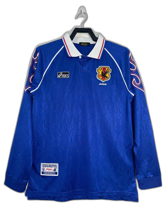 Japan 1998 I Home Camisa - Manga Longa Versão Retrô