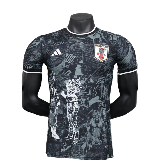Japan 25/26 Edição Especial Preta Camisa - Versão Jogador