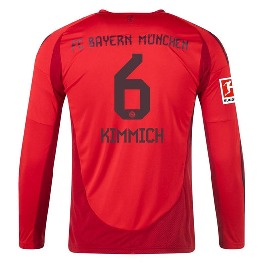 Joshua Kimmich Bayern Munich 24/25 I Home Camisa - Manga Longa