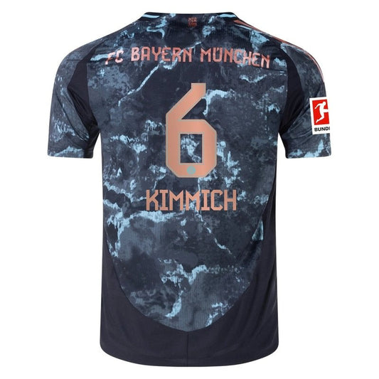 Joshua Kimmich Bayern Munich 24/25 II Away Camisa - Versão Jogador
