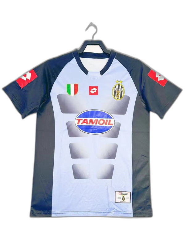 Juventus 02/03 Goleiro Azul Camisa - Versão Retrô