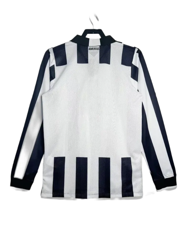 Juventus 14/15 I Home Camisa - Manga Longa Versão Retrô