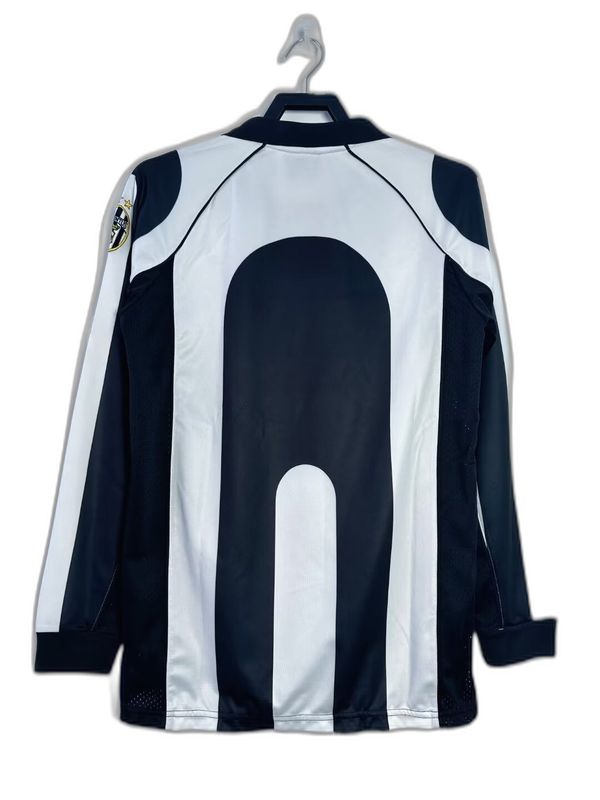 Juventus 97/98 I Home Camisa - Manga Longa Versão Retrô