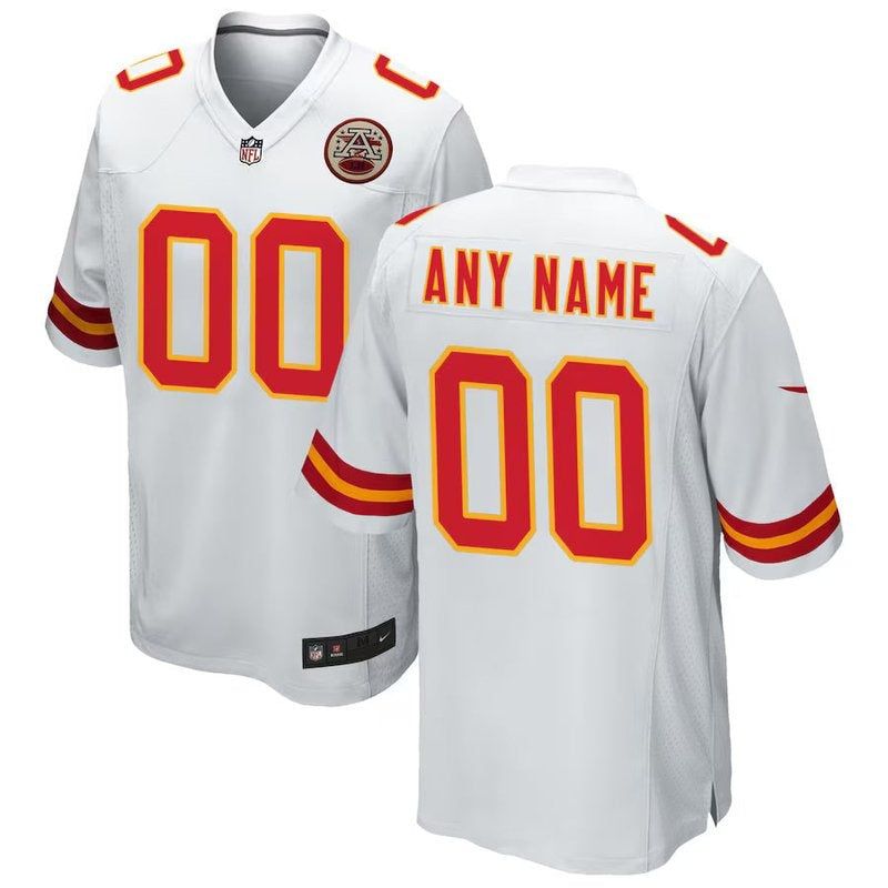 Kansas City Chiefs - Personalizada NFL Game Camisa - Branca