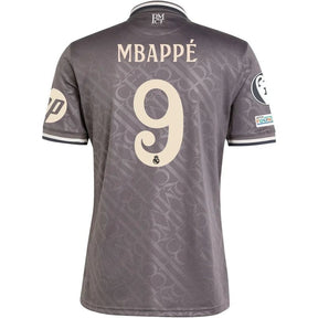 Kylian Mbappe - Real Madrid 24/25 III Third Jersey - Fan Version