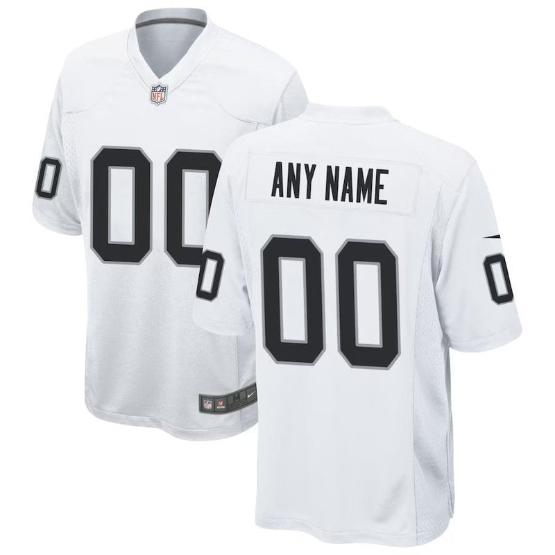 Las Vegas Raiders - Personalizada NFL Game Camisa - Branca