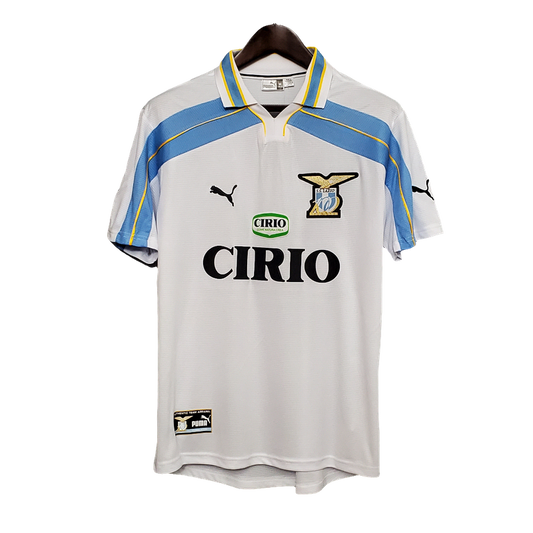 Lazio 00/01 II Away Camisa - Versão Retrô