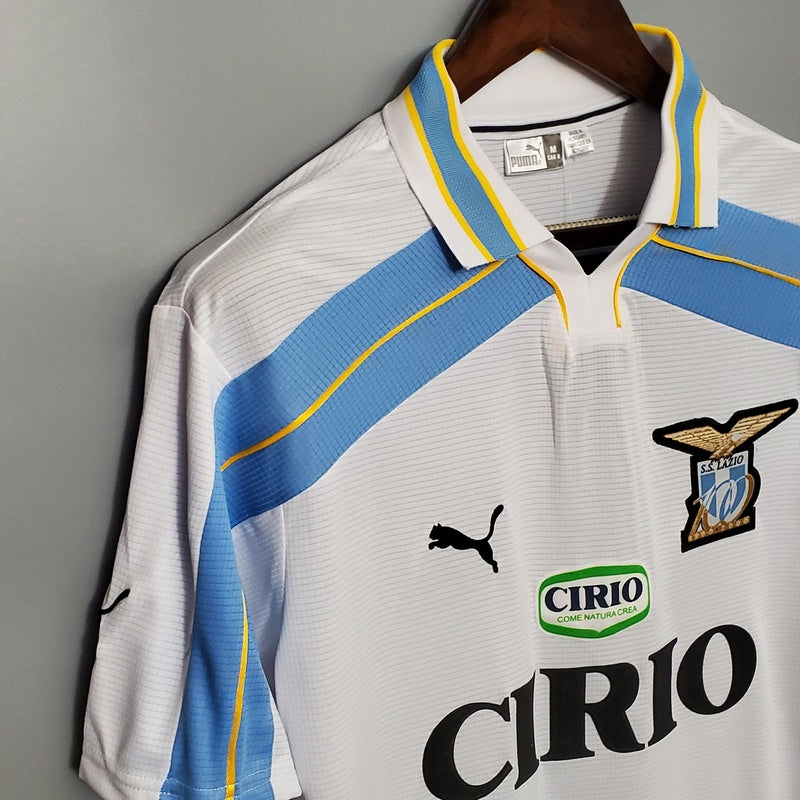 Lazio 00/01 II Away Camisa - Versão Retrô