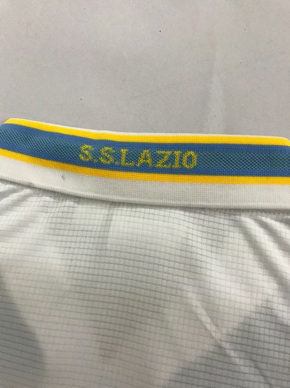 Lazio 00/01 II Away Manga Longa Camisa - Versão Retrô