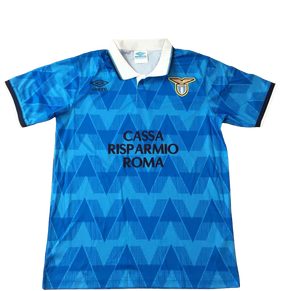 Lazio 1989 I Home Jersey - Retro Version