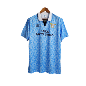 Lazio 1991 I Home Jersey - Retro Version