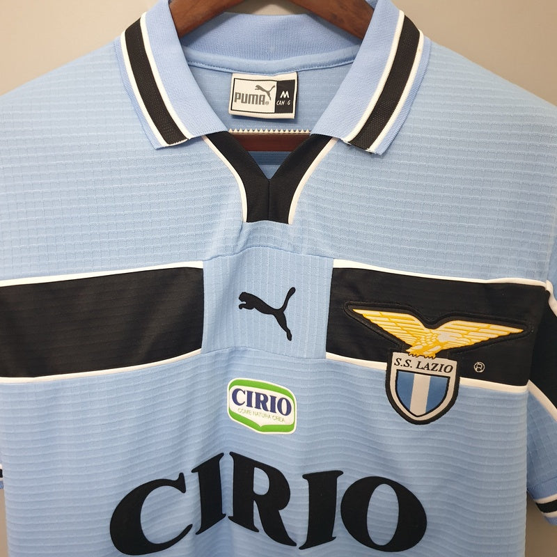 Lazio 99/00 I Home Camisa - Versão Retrô