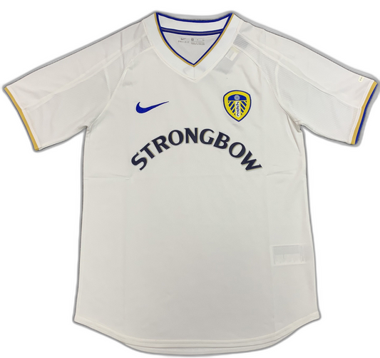 Leeds United 00/01 I Home Camisa - Versão Retrô