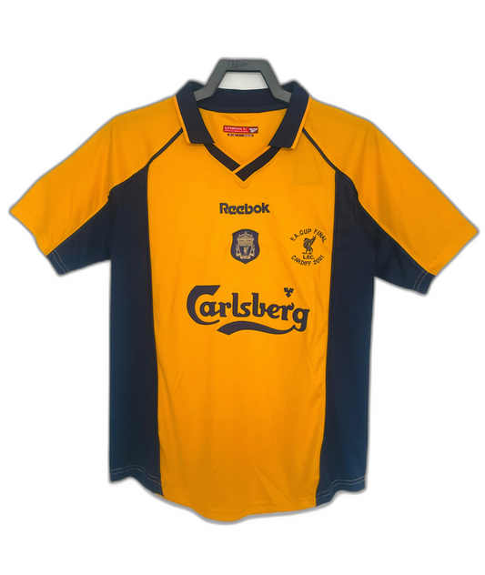 Liverpool 00/01 II Away Camisa - Versão Retrô