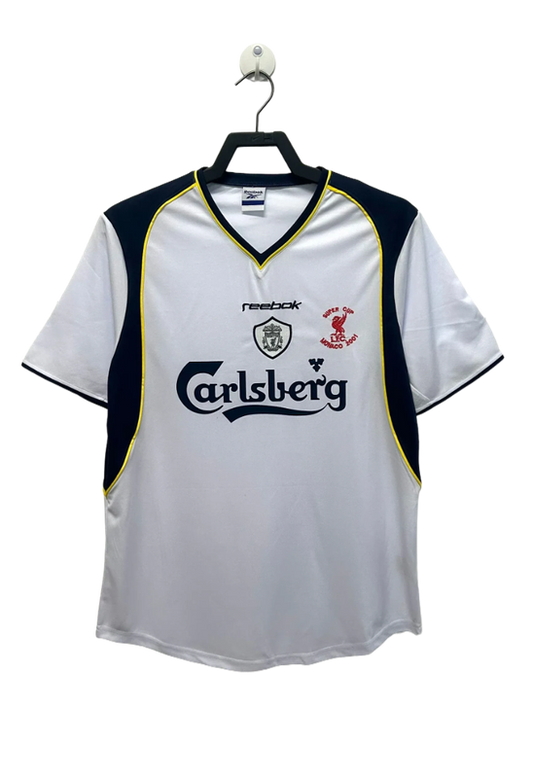 Liverpool 01/02 II Away Camisa - Versão Retrô