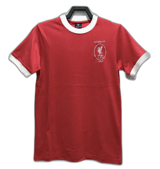 Liverpool 1965 Wembley Edição Camisa - Versão Retrô