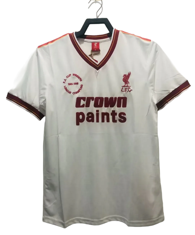 Liverpool 85/86 II Away Camisa - Versão Retrô