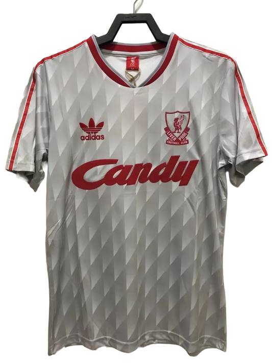 Liverpool 89/91 II Away Camisa - Versão Retrô