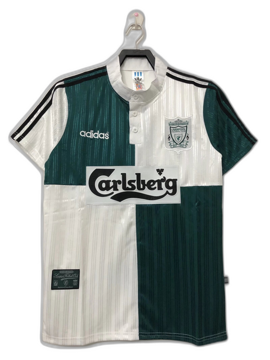 Liverpool 95/96 II Away Camisa - Versão Retrô