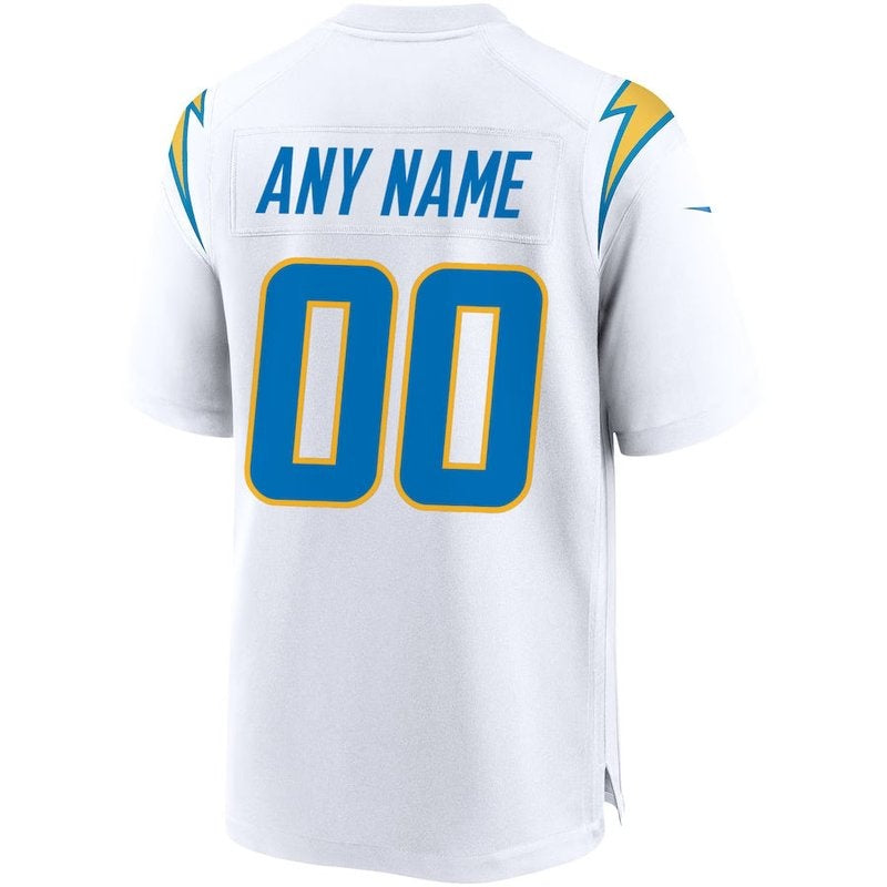 Los Angeles Chargers - Personalizada NFL Game Camisa - Branca