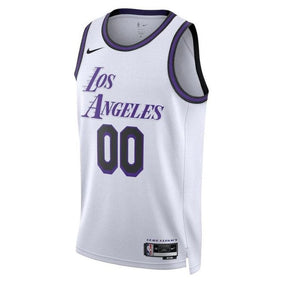 Los Angeles Lakers Unisex 2023 NBA Jersey - City Edition - White