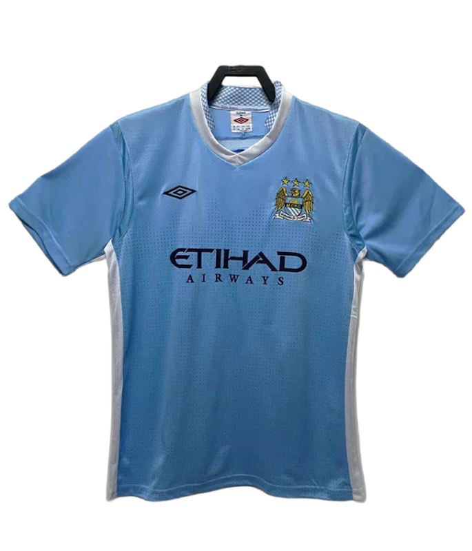 Manchester City 11/12 I Home Camisa - Versão Retrô
