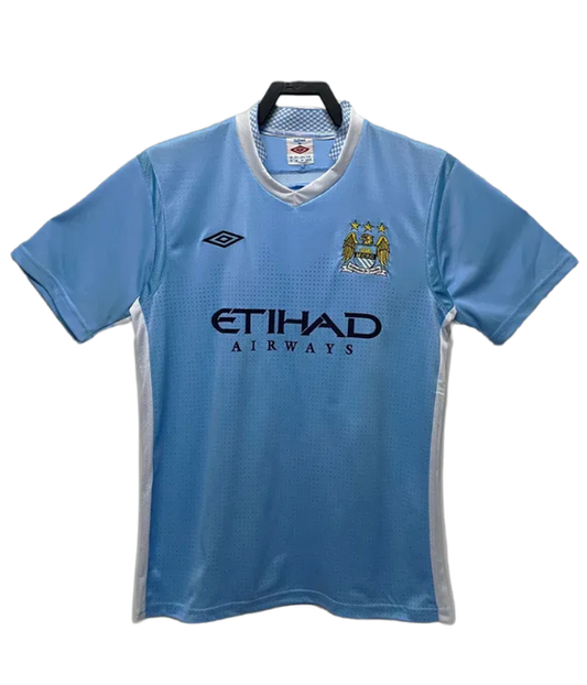 Manchester City 11/12 I Home Camisa - Versão Retrô