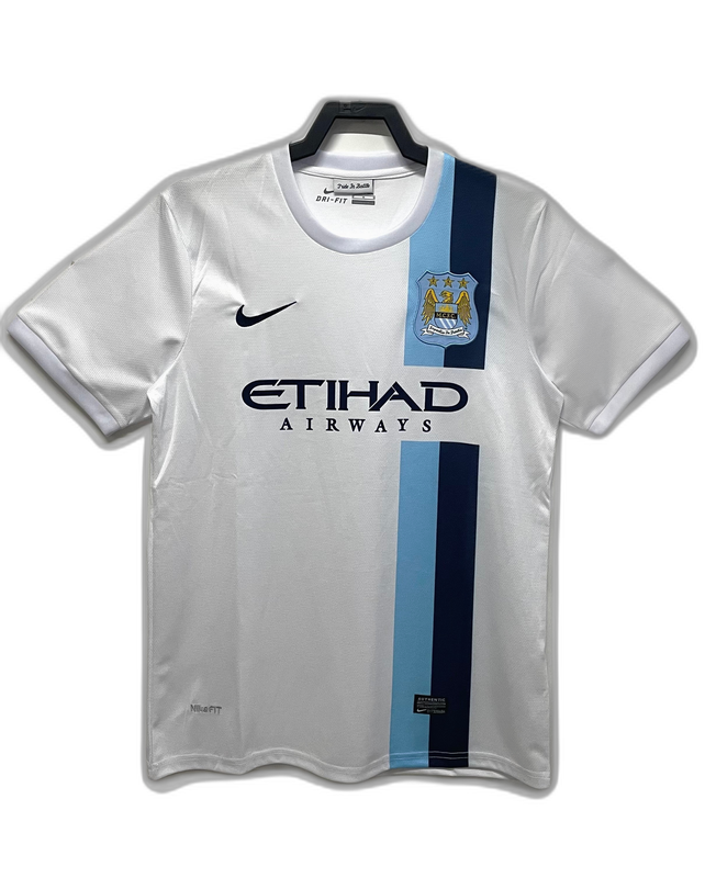 Manchester City 13/14 II Away Camisa - Versão Retrô