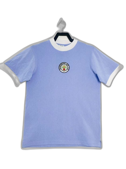 Manchester City 1972 I Home Camisa - Versão Retrô