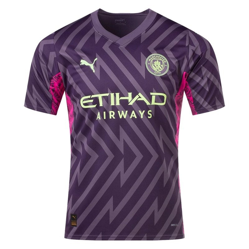 Manchester City 23/24 Camisa de Goleiro - Versão Torcedor