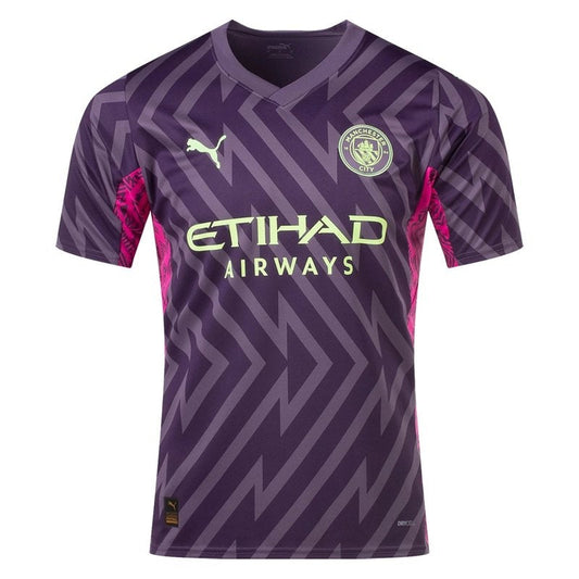 Manchester City 23/24 Camisa de Goleiro - Versão Torcedor