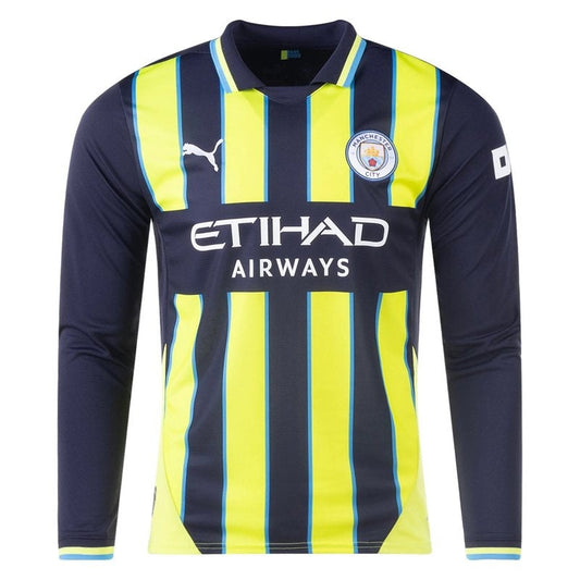 Manchester City 24/25 II Away Camisa - Manga Longa