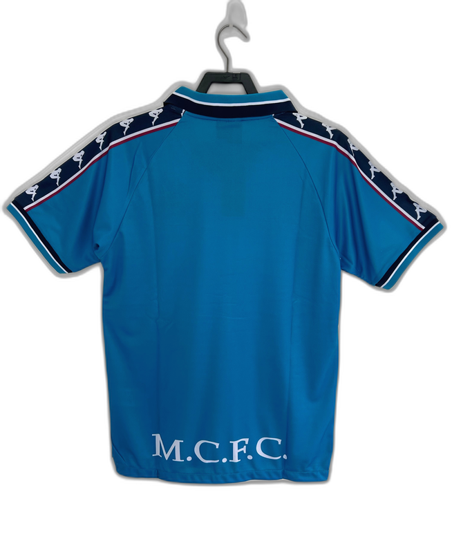 Manchester City 97/98 I Home Camisa - Versão Retrô