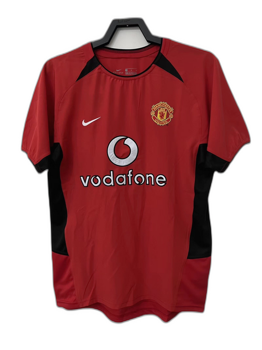 Manchester United 02/04 I Home Camisa - Versão Retrô