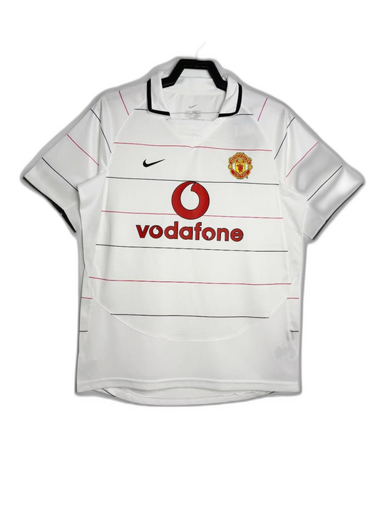 Manchester United 03/05 II Away Camisa - Versão Retrô