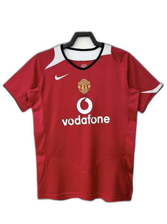 Manchester United 05/06 I Home Camisa - Versão Retrô