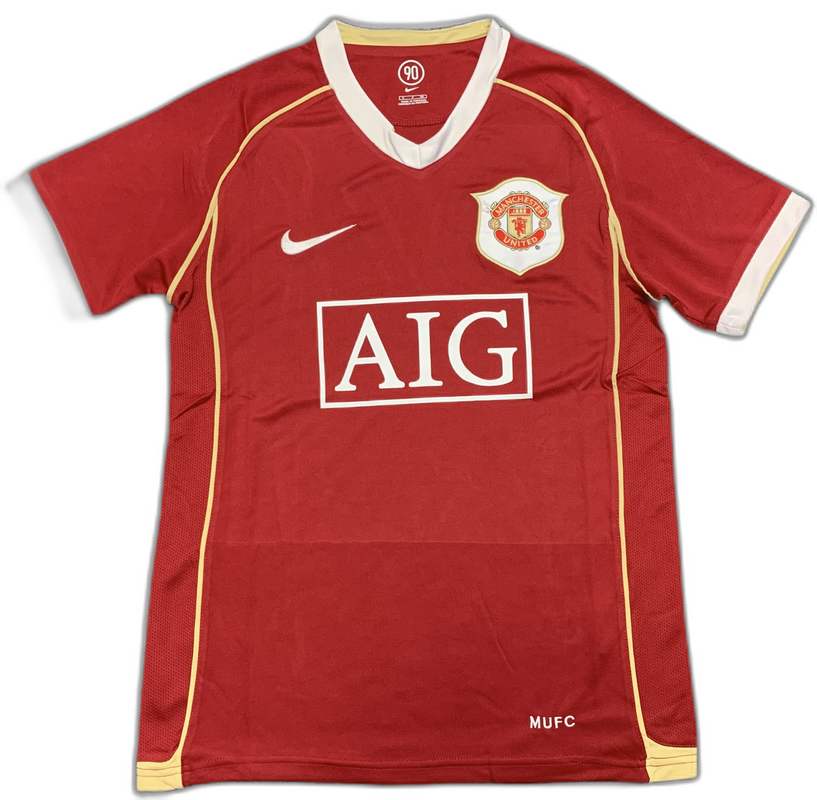 Manchester United 06/07 I Home Camisa - Versão Retrô