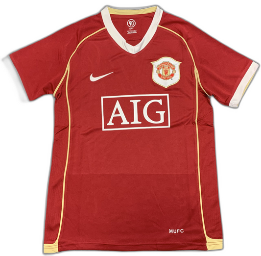 Manchester United 06/07 I Home Camisa - Versão Retrô