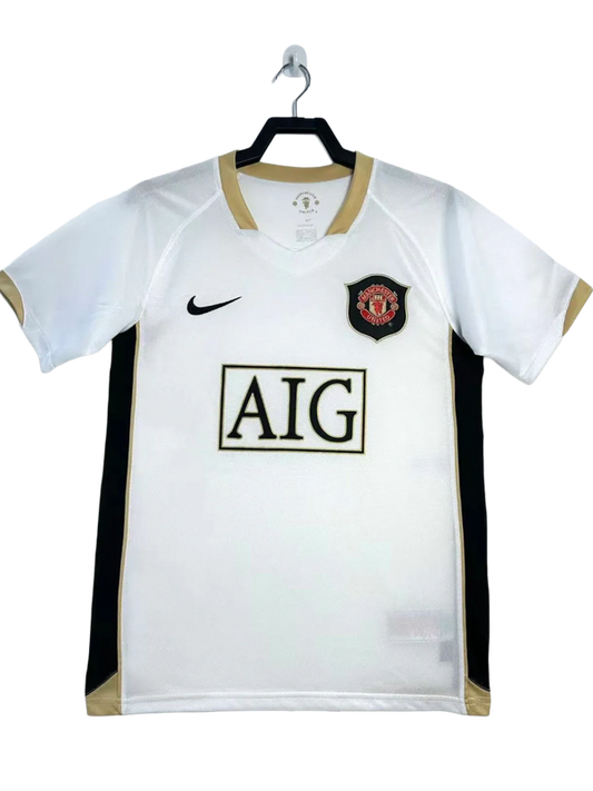 Manchester United 06/07 II Away Camisa - Versão Retrô