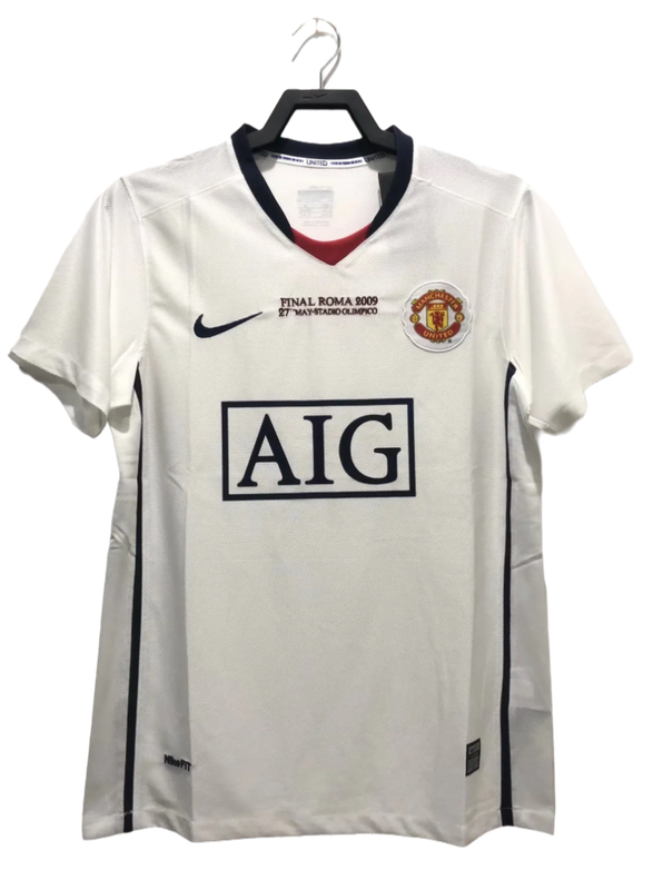 Manchester United 08/09 II Away Camisa - Versão Retrô