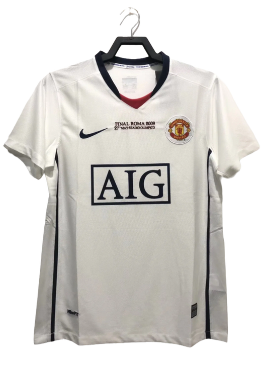 Manchester United 08/09 II Away Camisa - Versão Retrô
