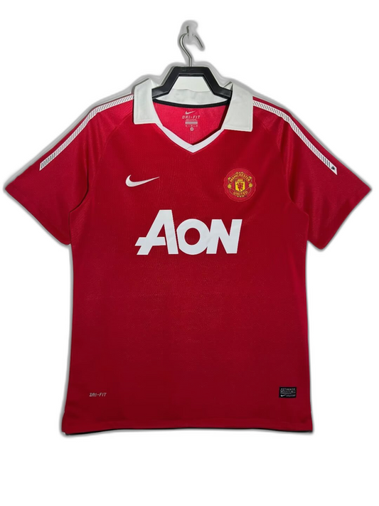 Manchester United 10/11 I Home Camisa - Versão Retrô