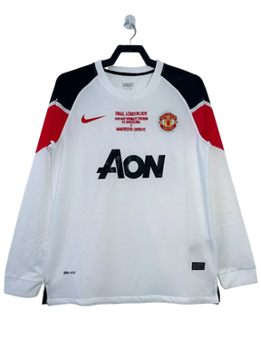 Manchester United 10/11 II Away Jersey - Long Sleeve Retro Version