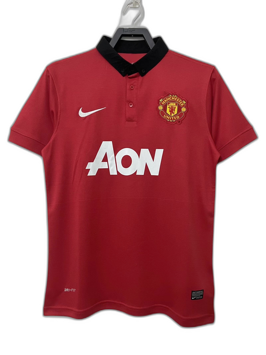 Manchester United 13/14 I Home Camisa - Versão Retrô
