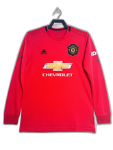 Manchester United 19/20 I Home Jersey - Long Sleeve Retro Version