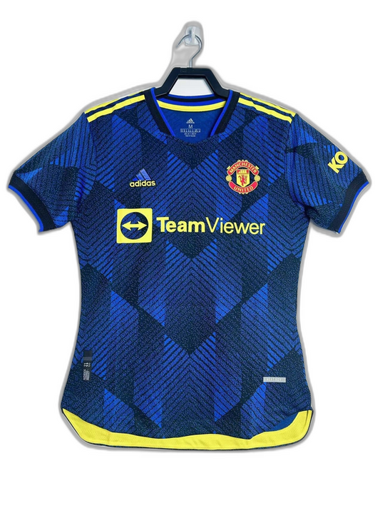 Manchester United 21/22 III Third Camisa - Versão Retrô