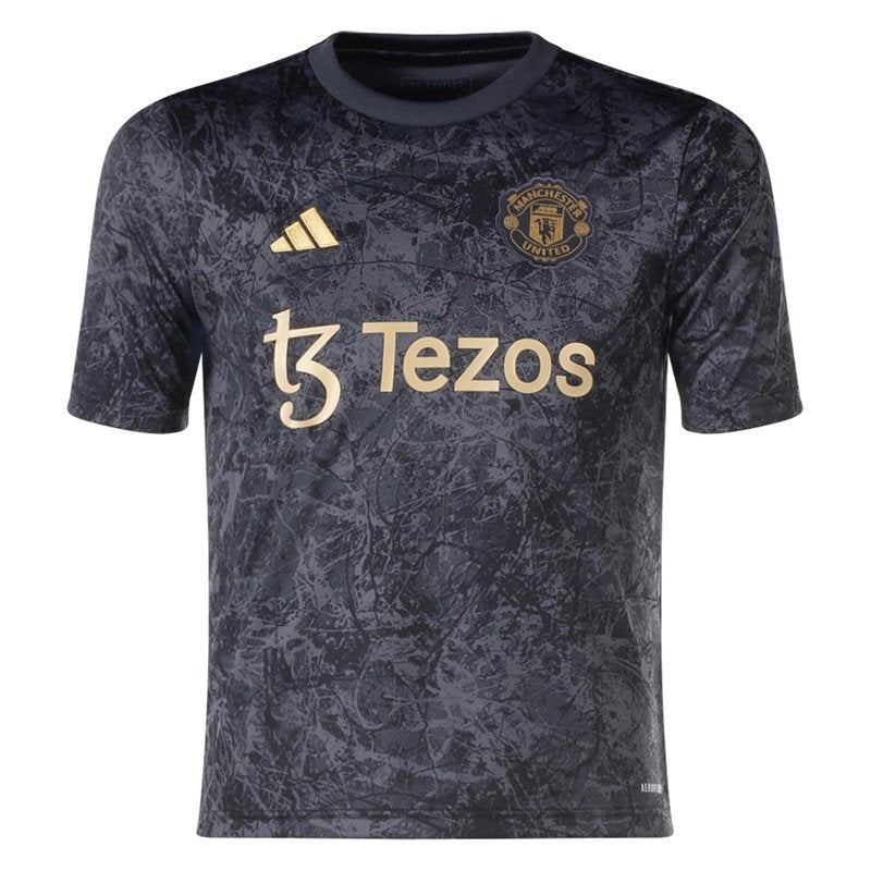 Manchester United 24/25 Stone Roses Camisa Pré-Jogo - Versão Torcedor