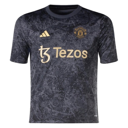 Manchester United 24/25 Stone Roses Camisa Pré-Jogo - Versão Torcedor