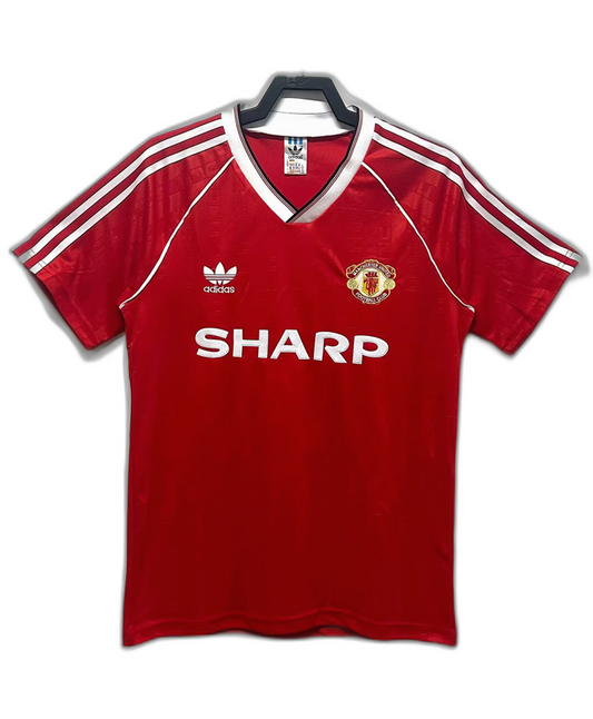 Manchester United 88/90 I Home Camisa - Versão Retrô